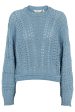 Basic Apparel - Winie Biaz Sweater BA273-10 - 742 Windward Blue   Birch Cheap