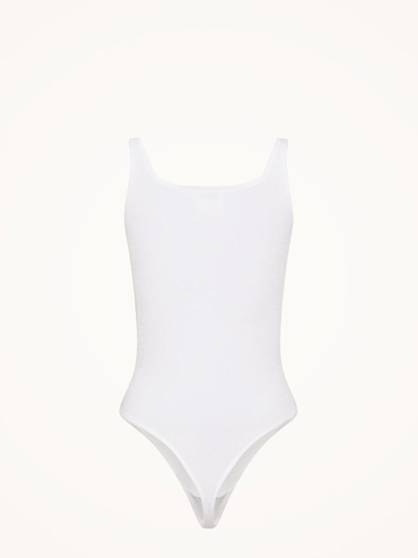 Wolford - Jamaika String Body - 1001 White Hot on Sale