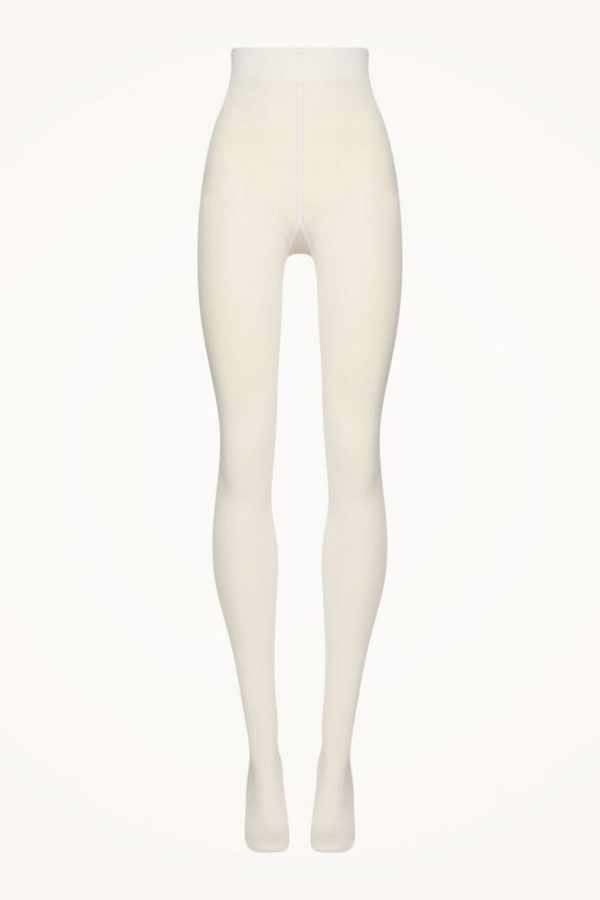 Wolford - Cotton Rib Tights - 1051 Ecrue Online Hot Sale