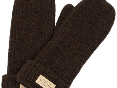 Marta Du Chateau - Marta Knit Mitten - 26208 Brown Cheap