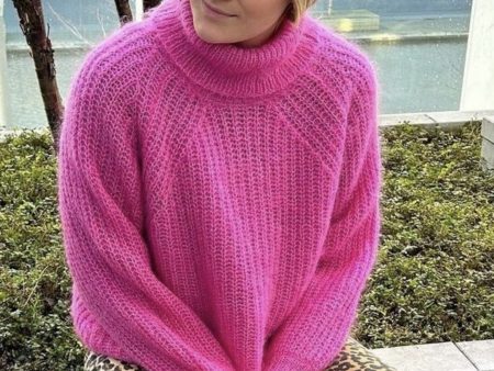 Y.A.S - Yaslambi Ls Knit Rollneck Pullover - 4656393 Fuchsia Fedora on Sale