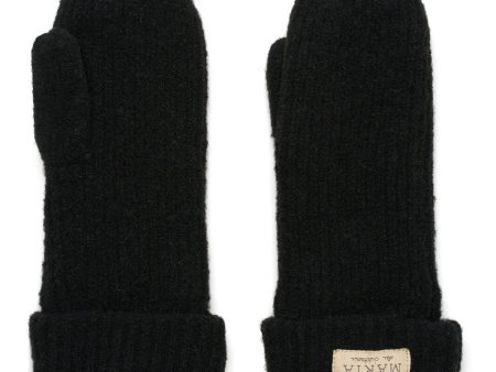 Marta Du Chateau - Marta Knit Mitten - 26208 Black on Sale