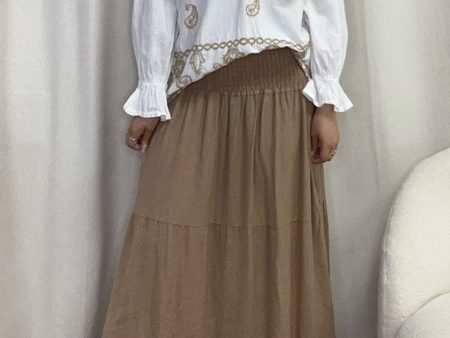 Marta Du Chateau - Mdcprincess Skirt - 2933 Macchiato Online now