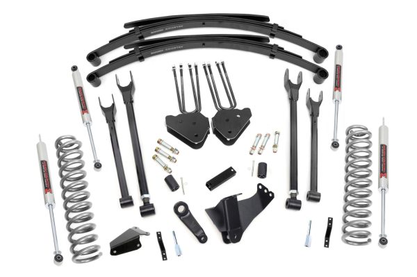 6 Inch Lift Kit | Gas | 4 Link | M1 | Ford F-250 F-350 Super Duty 4WD (05-07) PN# 58340 Online Sale