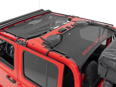 Mesh Bikini Top Plus | Black | Jeep Gladiator JT 4WD (2020-2023) PN# 85118 Online Hot Sale