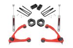 3.5  Lift Kit | Forged UCA | Cast Steel | Chevy GMC 1500 (07-16) PN# 19831RED Supply