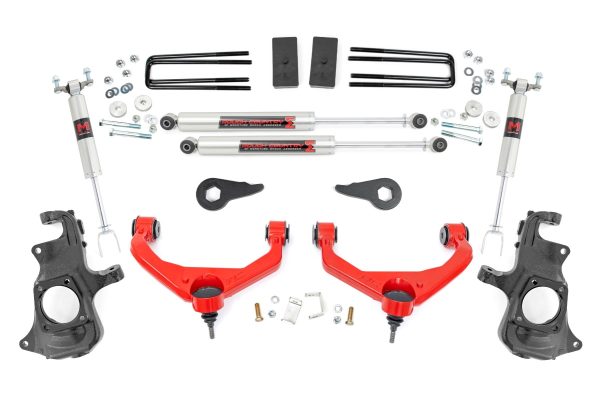 3.5 Inch Knuckle Lift Kit | M1 | Chevy GMC 2500HD 3500HD (11-19) PN# 95740RED Sale