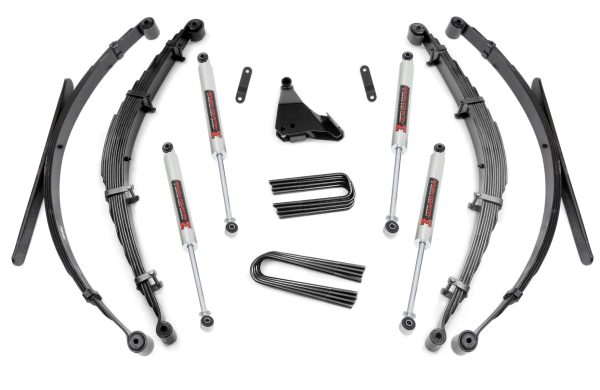 4 Inch Lift Kit | Rear Springs | M1 | Ford F-250 F-350 Super Duty 4WD (99-04) PN# 50140 Hot on Sale