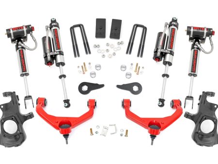 3.5 Inch Lift Kit | Knuckle | Vertex | Chevy GMC 2500HD 3500HD (11-19) PN# 95750RED Hot on Sale