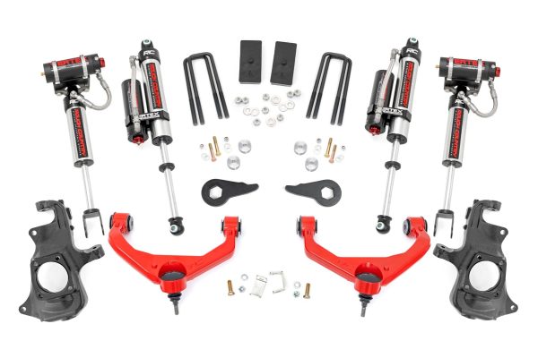 3.5 Inch Lift Kit | Knuckle | Vertex | Chevy GMC 2500HD 3500HD (11-19) PN# 95750RED Hot on Sale