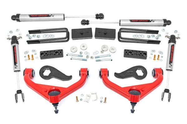 3 Inch Lift Kit | UCAs | V2 | Chevy GMC 2500HD (20-24) PN# 95870RED Hot on Sale