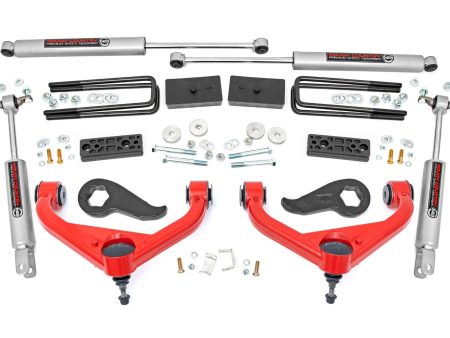 3 Inch Lift Kit | Chevy Silverado & GMC Sierra 2500HD 2WD 4WD (2020-2024) PN# 95830RED Online Sale