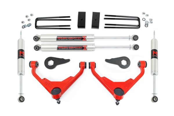 3 Inch Lift Kit | FT Code | M1 | Chevy GMC 2500HD (01-10) PN# 85940RED on Sale