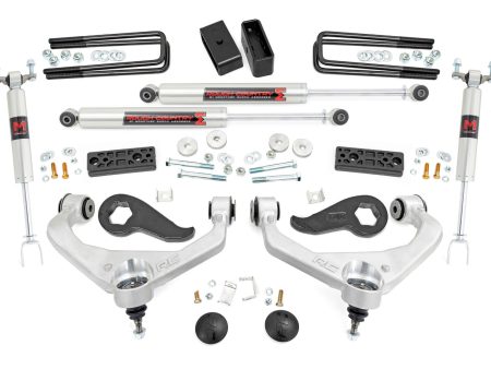 3 Inch Lift Kit | UCAs | M1 | Chevy GMC Sierra 3500 HD Silverado 3500 HD (20-24) PN# 95640 Fashion