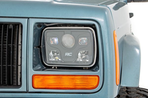 5 x7  LED Headlights | DOT Approved | Jeep Cherokee XJ 2WD 4WD (1984-2001) PN# RCH5200 Fashion