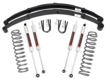 3 Inch Lift Kit | RR Springs | M1 | Jeep Cherokee XJ 2WD 4WD (1984-2001) PN# 63040 Fashion