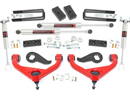 3 Inch Lift Kit | UCAs | M1 | Chevy GMC 2500HD (20-24) PN# 95840RED For Discount