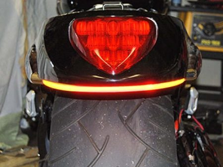 New Rage Cycles 06+ Suzuki M109R Rear Turn Signals - Amber Red Online Hot Sale