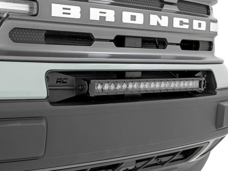 LED Light Kit | Bumper Mount | 20  Black Single Row | White DRL | Ford Bronco Sport (21-24) PN# 71037 Discount