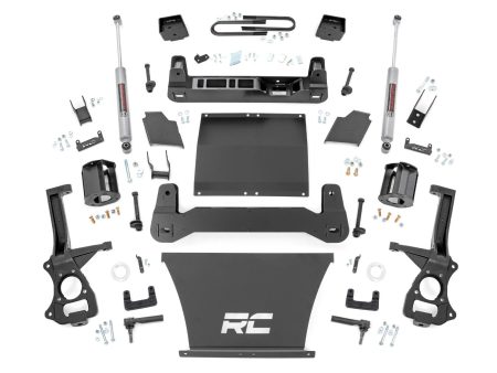 6 Inch Lift Kit | Mono Leaf Rear | Chevy Silverado 1500 2WD 4WD (2022-2024) PN# 21630 Online Hot Sale