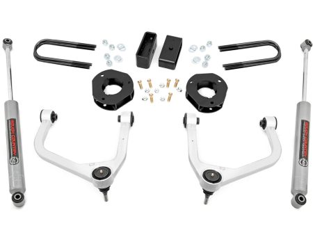 3.5 Inch Lift Kit | Rear Mono Leaf | Chevy Silverado 1500 2WD 4WD (2022-2024) PN# 28230 Online now