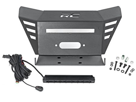 Winch Plate | 10  Black Slimline | Honda Pioneer 520 PN# 92078 For Cheap