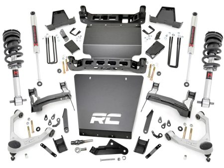 7 Inch Stamped Steel LCA Lift Kit | Forged UCA | Bracket | M1 Struts M1 | Chevy GMC 1500 (16-18) PN# 11640 Online Sale