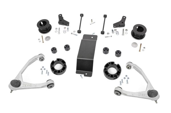 3.5 Inch Lift Kit | Forged UCAs | Chevy GMC SUV 1500 2WD 4WD (2007-2020) PN# 19331 Online Sale