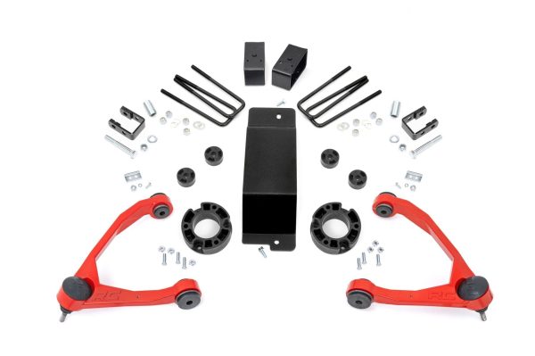 3.5 Inch Lift Kit | Mag-ride | Alu Cast Steel | GMC Sierra 1500 Denali (14-16) PN# 18901RED Online