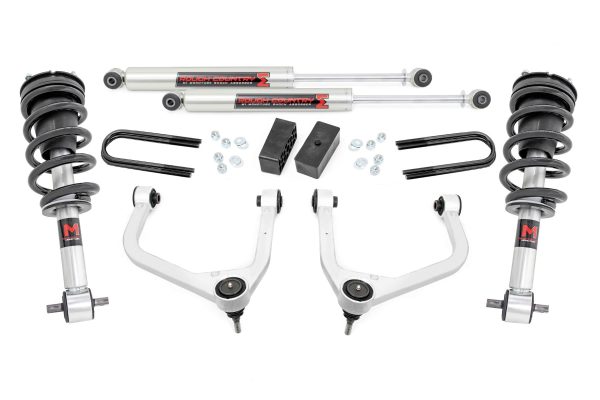 3.5 Inch Lift Kit | Mono Leaf Rear | M1 Struts M1 | GMC Sierra 1500 (19-24) PN# 28840 Sale