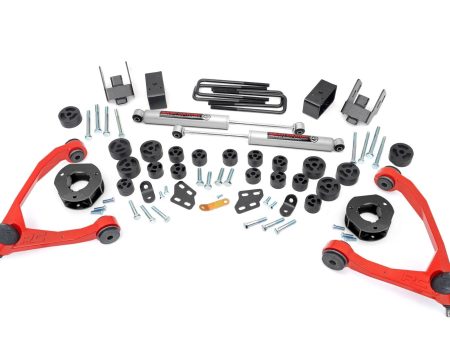 4.75 Inch Lift Kit | Combo | Chevy GMC 1500 2WD (07-13) PN# 254.20RED Online