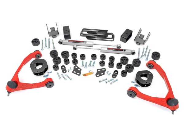 4.75 Inch Lift Kit | Combo | Chevy GMC 1500 2WD (07-13) PN# 254.20RED Online