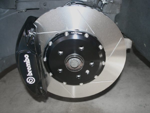 2-Piece Floating Brake Rotors | Front 345mm Slotted • PQ35 Fashion