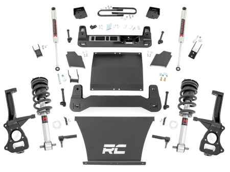 6 Inch Lift Kit | Mono Leaf Rear | M1 Struts M1 | Chevy Silverado 1500 (22-24) PN# 21640 Hot on Sale