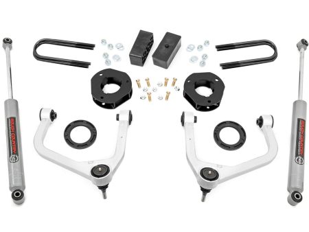 3.5 Inch Lift Kit | Mono Leaf Rear | GMC Sierra 1500 2WD 4WD (2019-2024) PN# 28830 Cheap