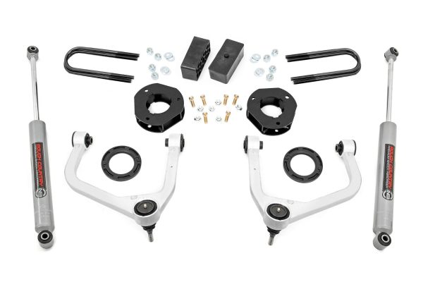 3.5 Inch Lift Kit | Mono Leaf Rear | GMC Sierra 1500 2WD 4WD (2019-2024) PN# 28830 Cheap