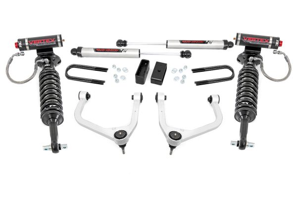 3.5 Inch Lift Kit | Vertex V2 | Rear Mono Leaf | Chevy Silverado 1500 (22-24) PN# 28257 Discount